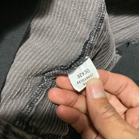 Grey Corduroy Polo Pants - Picture 5 of 9